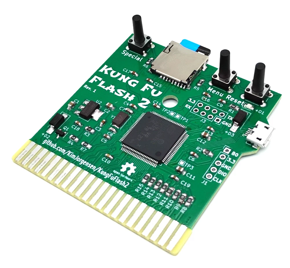 Kung Fu Flash 2 Cartridge for Commodore 64/128 - White Case thumbnail 8